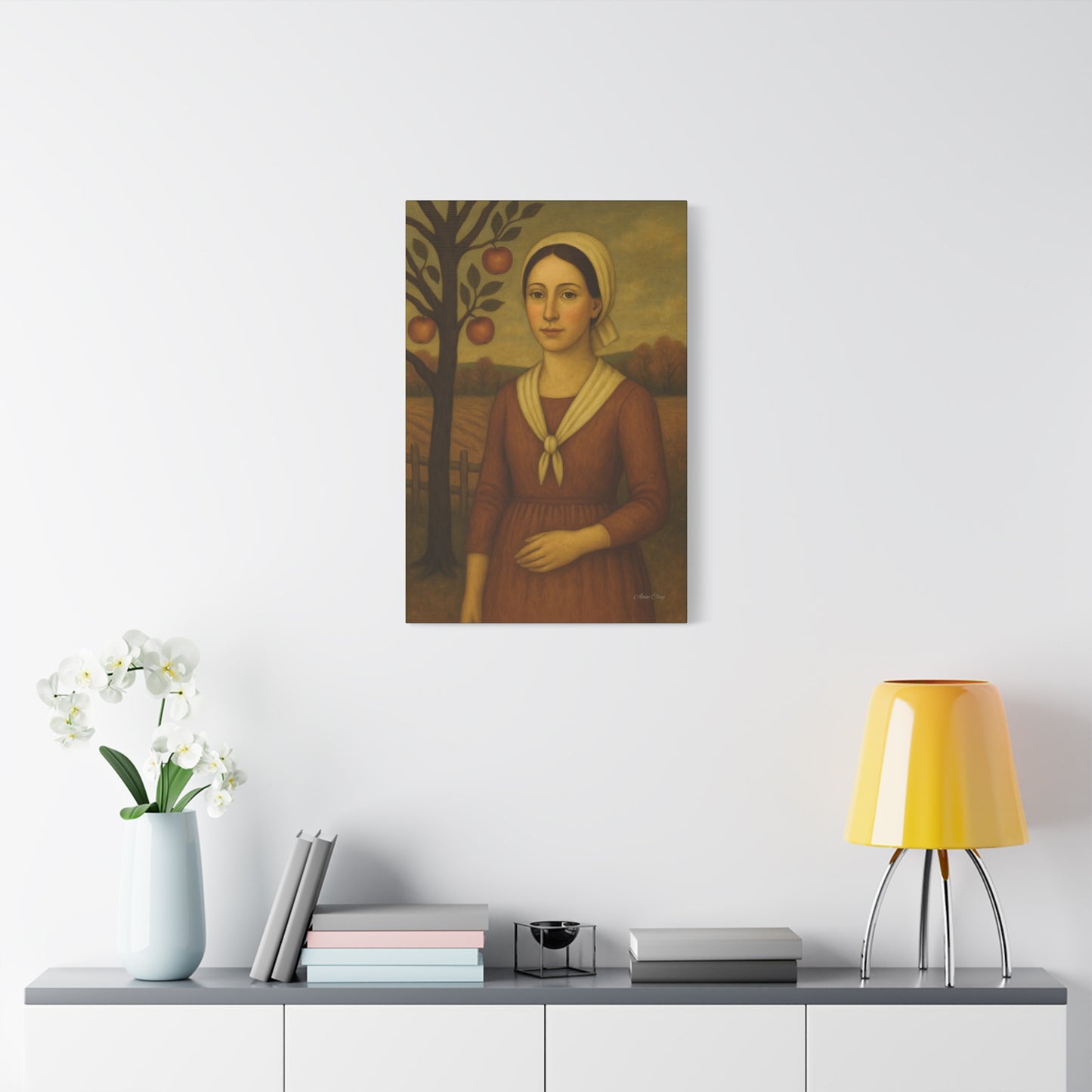 Rustic Art Canvas Print, Vintage Decor, Farmhouse Wall Art, Nature-Inspired Artwork, Home Decor Gift