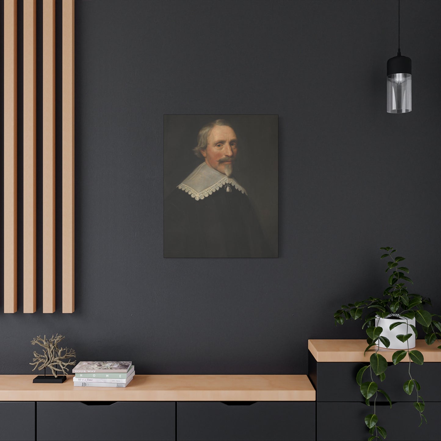 Classic Portrait Matte Canvas Wall Art – Timeless Home Décor