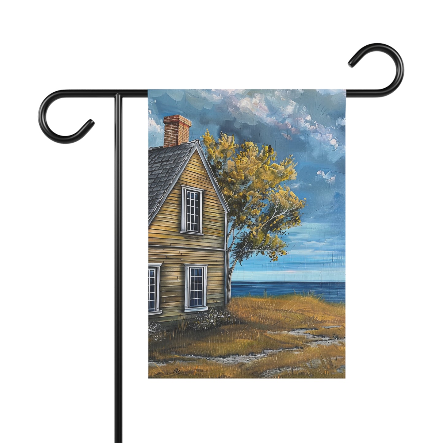 Salt Box by the Sea Garden & House Banner