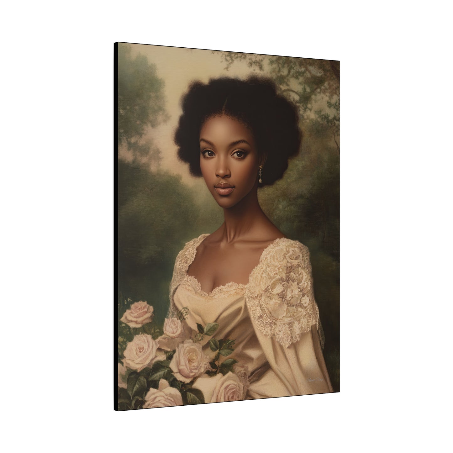 Elegant Floral Canvas Art, Stunning Wall Decor, Home Decor, Bedroom Art, Gift for Her, Wedding Gift, Floral Print