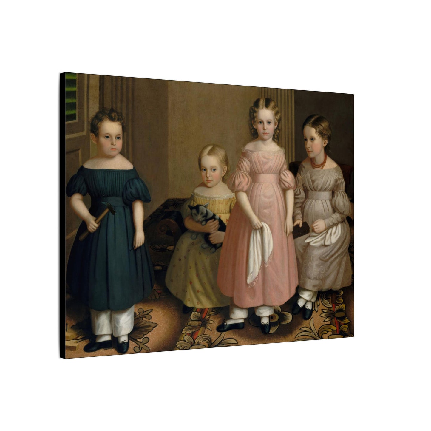 The Alling Children Matte Canvas, Stretched, 0.75"