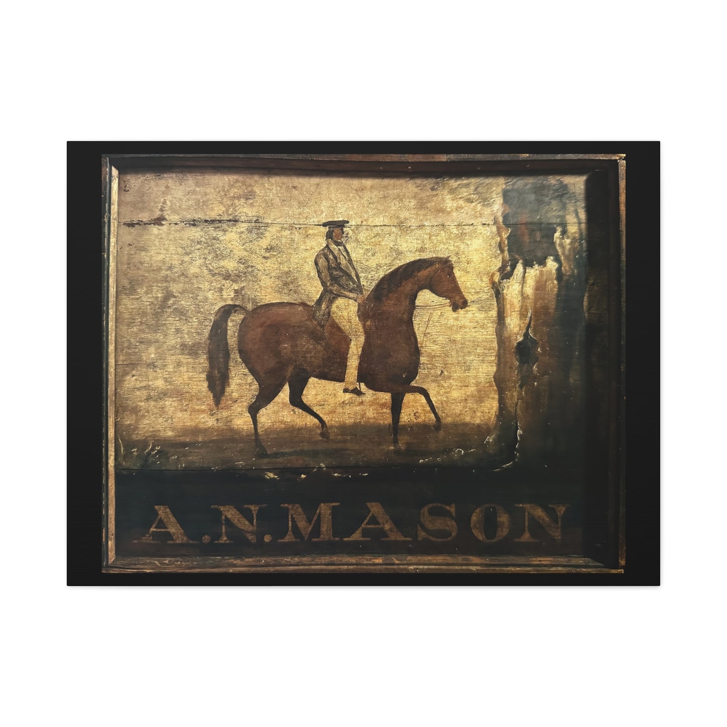 A Mason Matte Canvas, Stretched, 1.25"