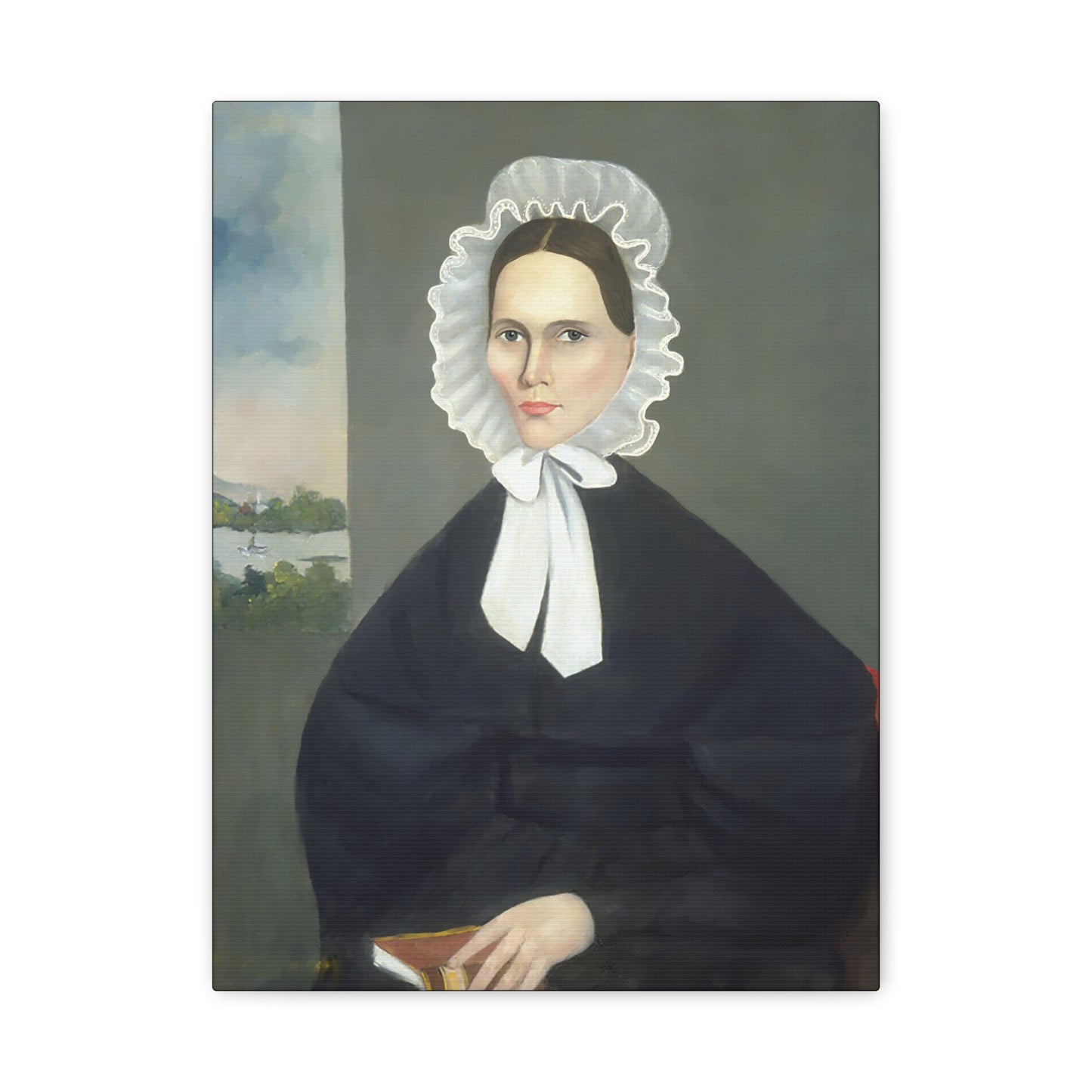 Mrs. Parsons Vintage Art Canvas Print - Elegant Portrait of a Woman in Historical Attire