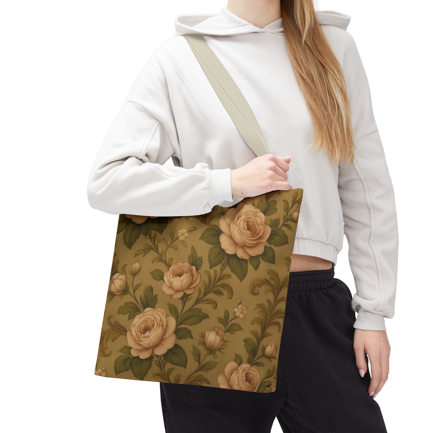 Vintage Floral Tote Bag, Stylish Grocery Bag, Eco-Friendly Tote, Chic Handbag, Gift for Her, Flower Prints