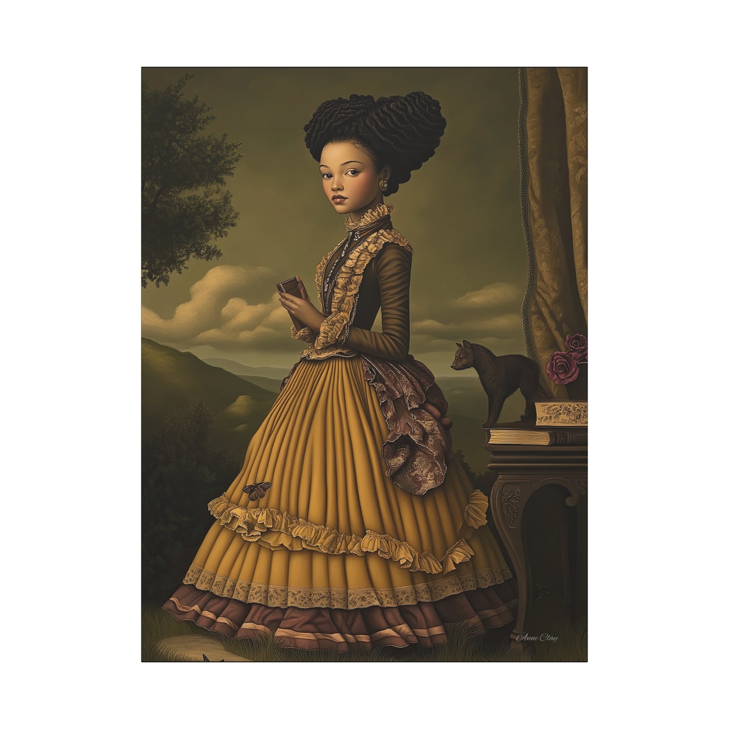 Elegant Art Canvas Print, Home Decor, Gifting, Wall Art, Vintage Style