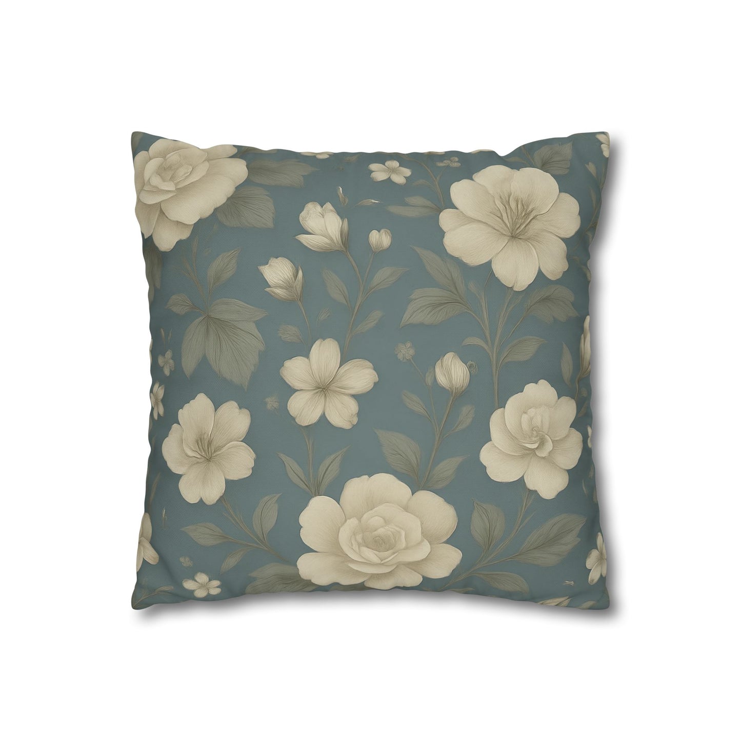 Floral Throw Pillow, Cozy Home Décor, Gift for Her, Vintage Cushion, Living Room Accent, Wedding Decor, Boho Pillows