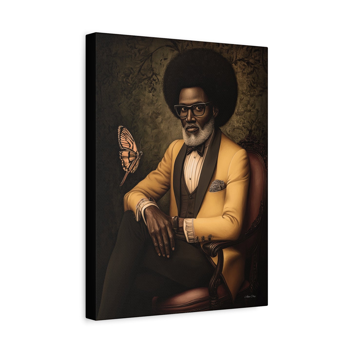 Afro-Victorian Gentleman Portrait | Bellewood Whimsical Historical Art Print