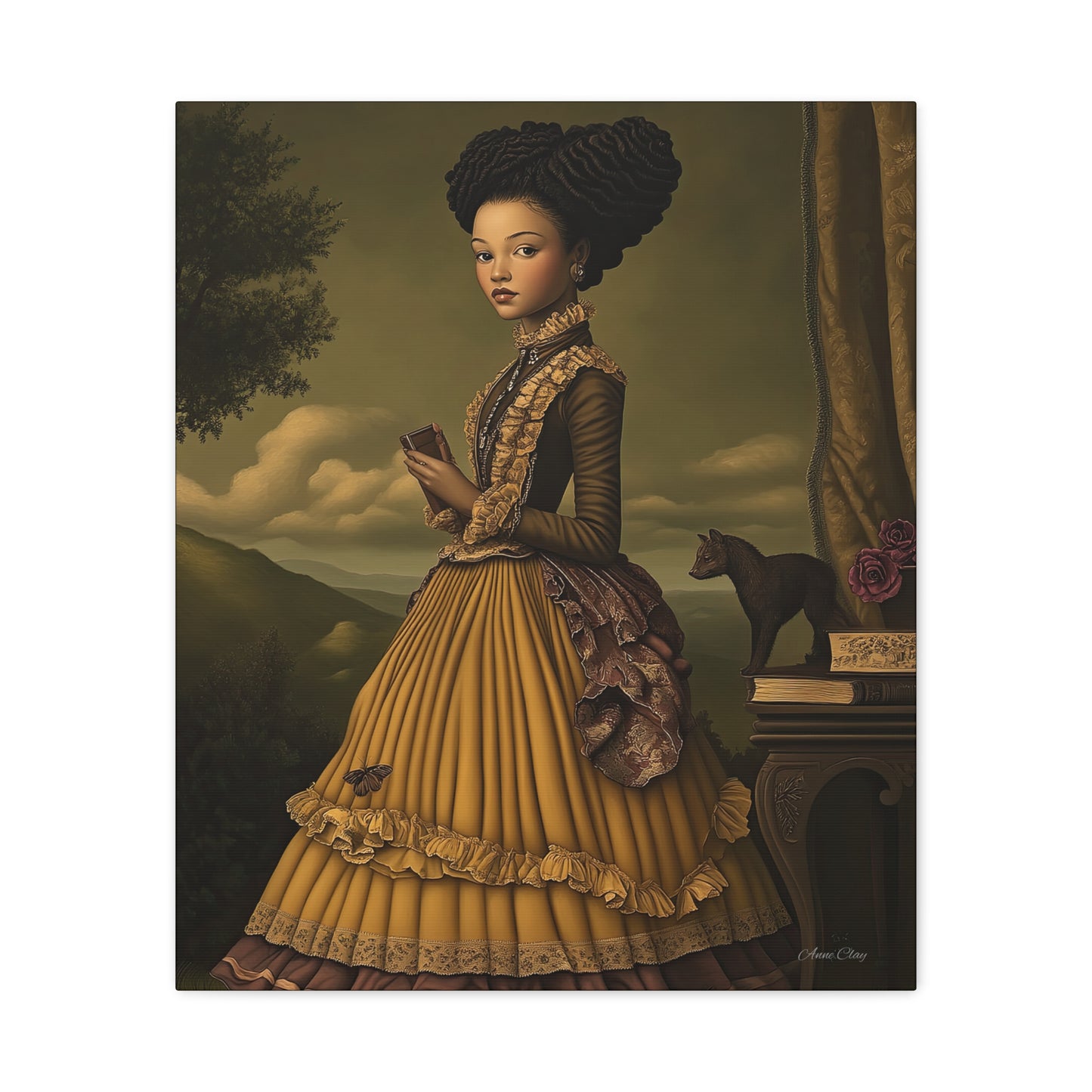 Elegant Art Canvas Print, Home Decor, Gifting, Wall Art, Vintage Style