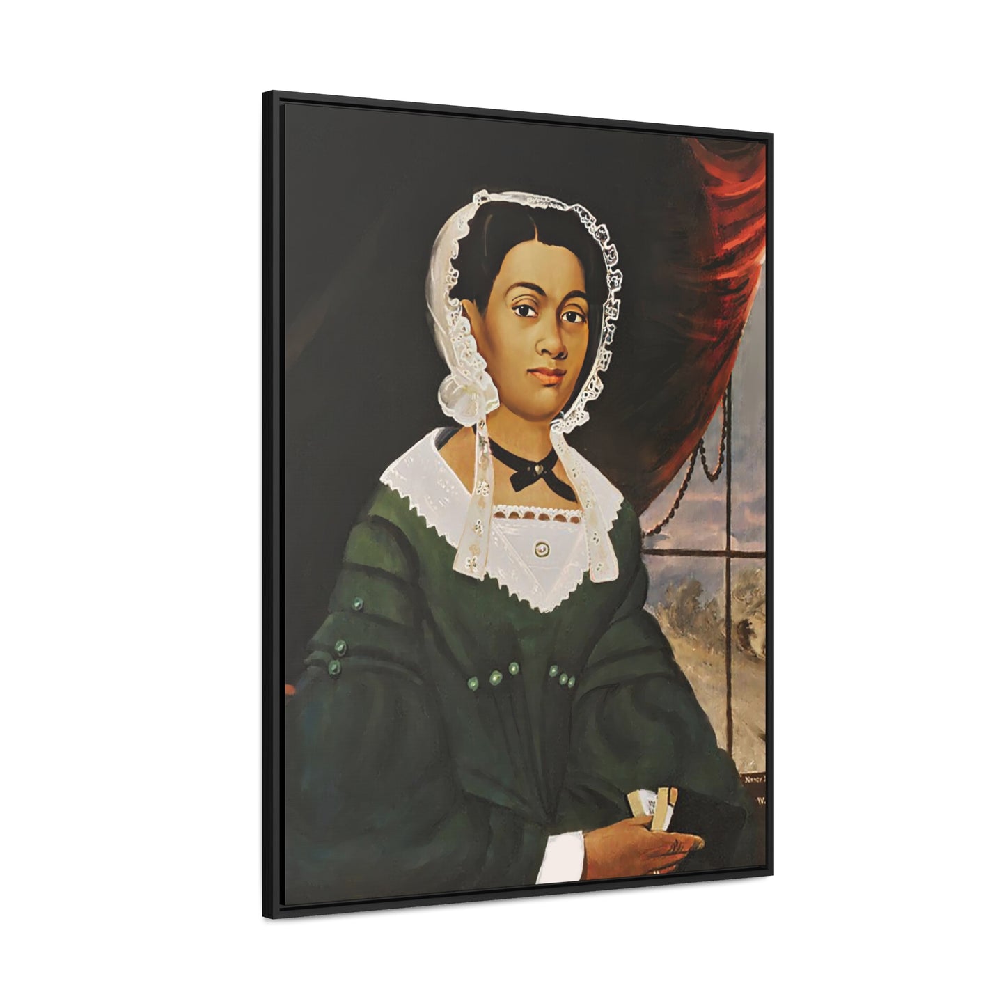 Mrs. Nancy Lawson Gallery Canvas Wraps, Vertical Frame
