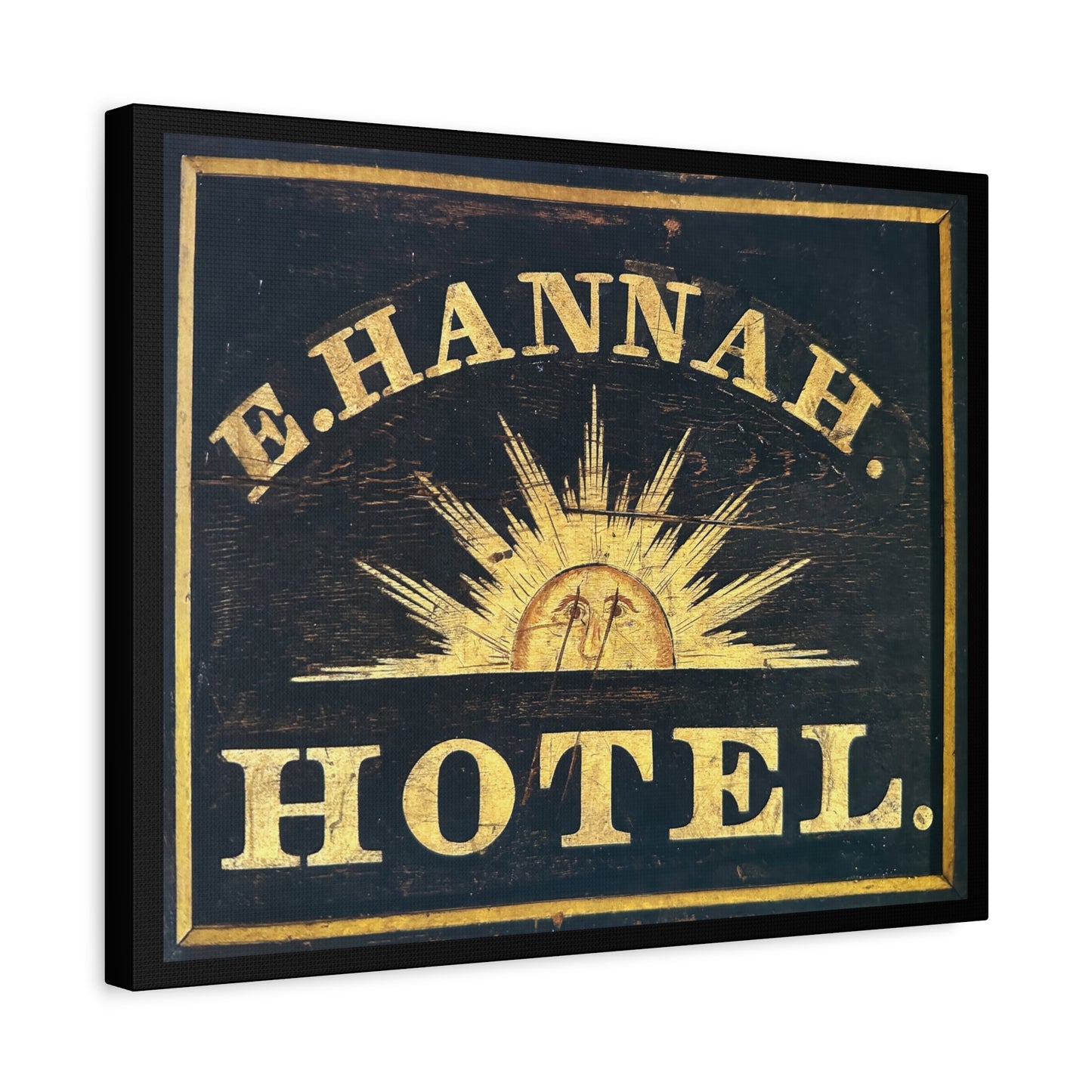 Hannah Hotel Matte Canvas, Stretched, 1.25"