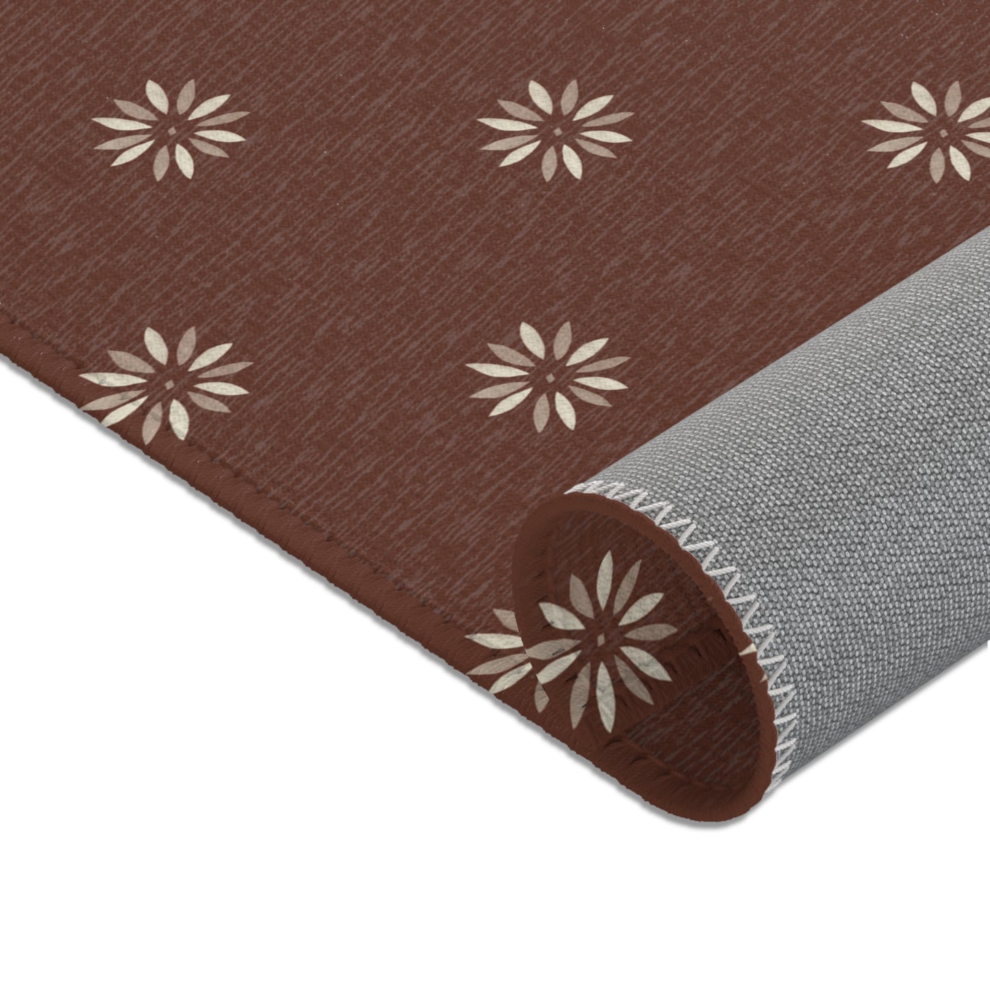 Chic Floral Area Rug – Stylish Home Decor, Cozy Living Room Accent, Bohemian Design, Modern Home Styling, Gift for Housewarming
