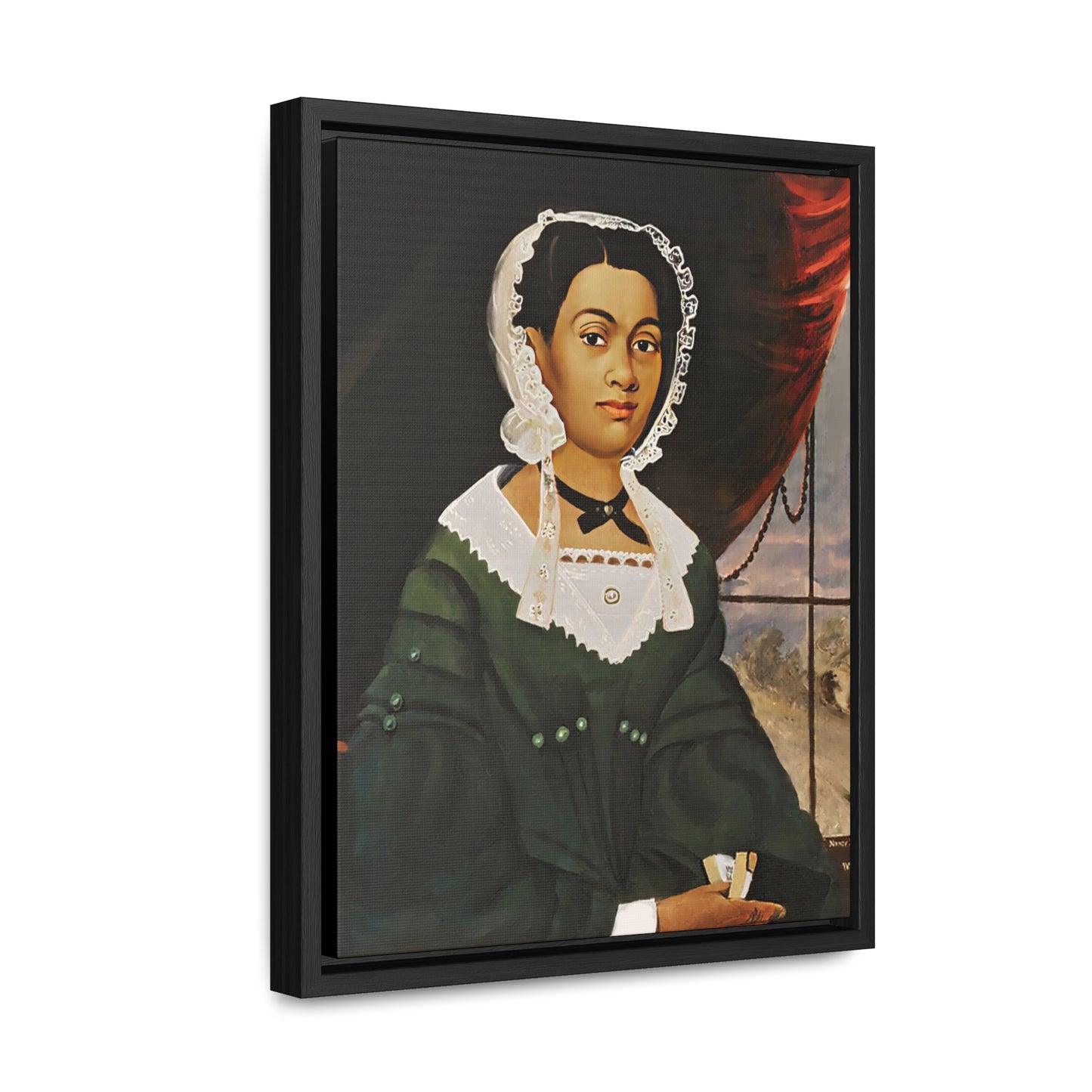 Mrs. Nancy Lawson Gallery Canvas Wraps, Vertical Frame