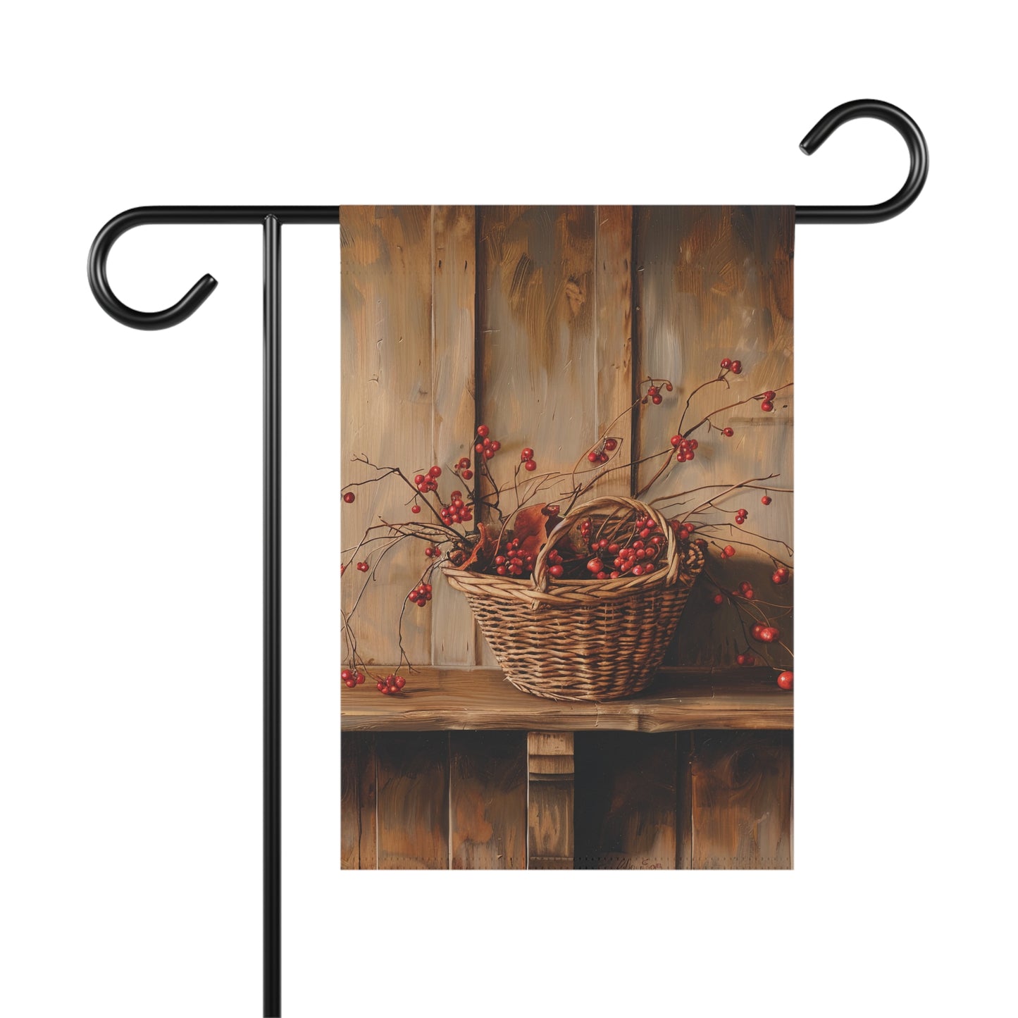 Basket of Bittersweet Garden & House Banner