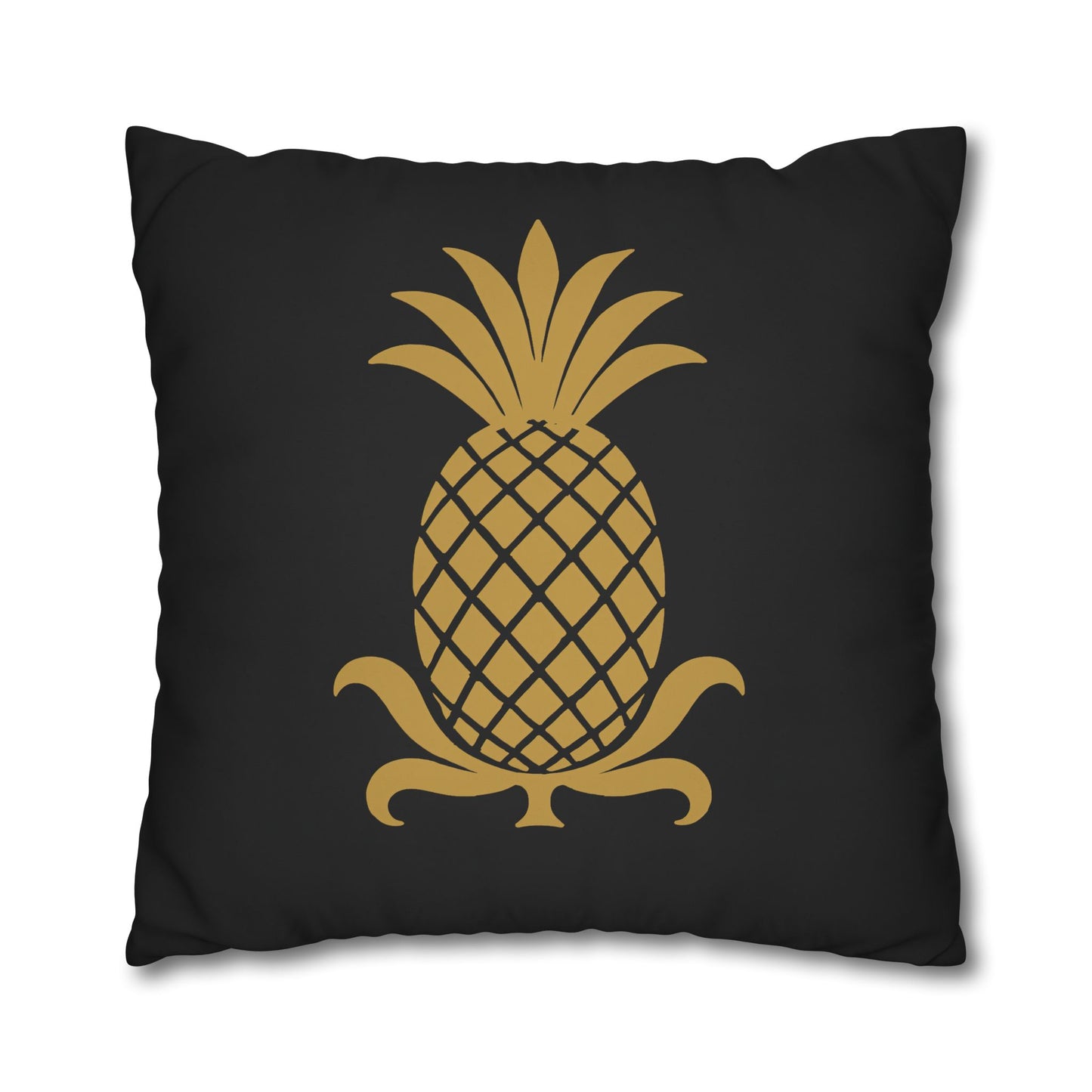 Pineapple Design Throw Pillow, Tropical Home Decor, Couch Cushion, Summer Vibes Pillowcase, Gift for Beach Lovers