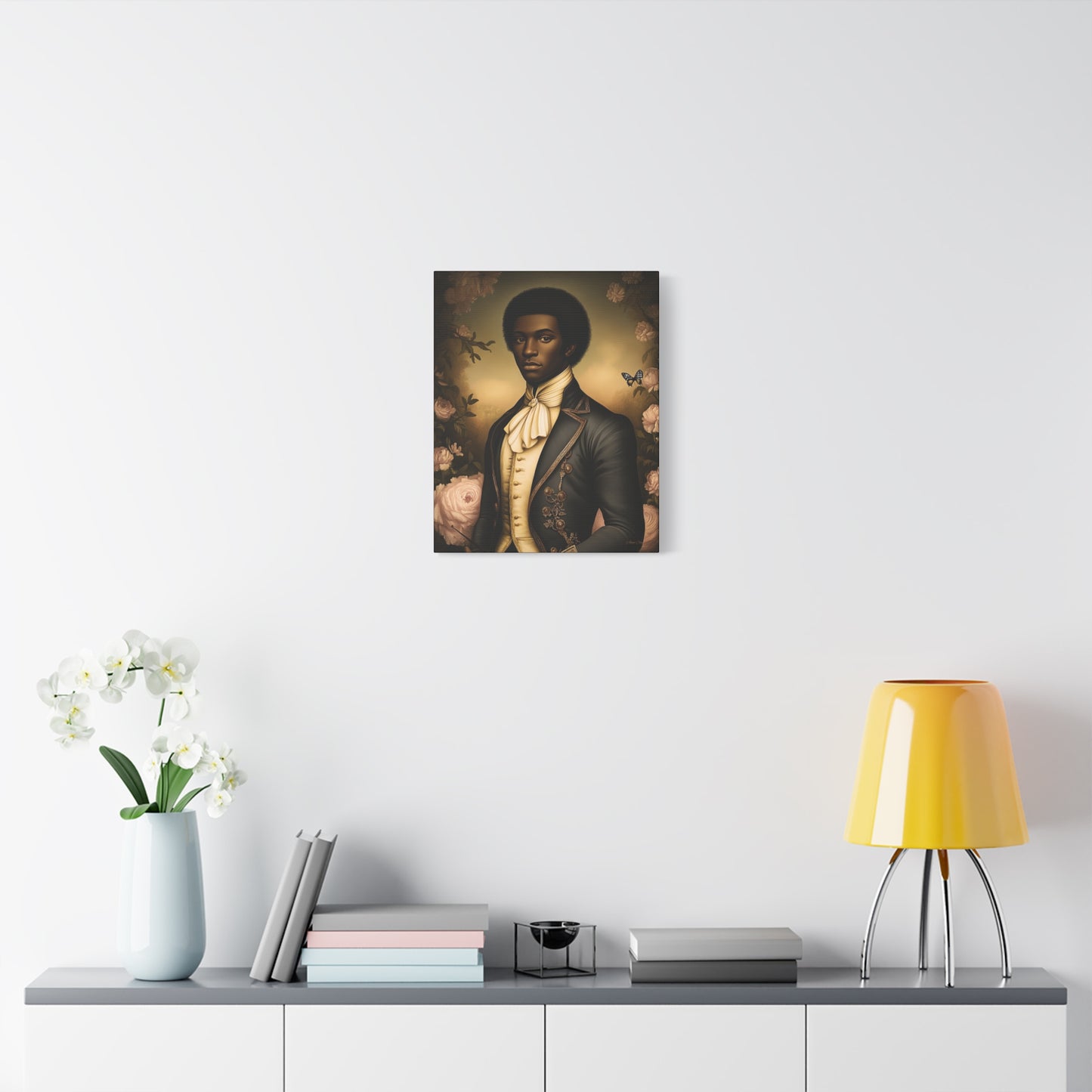 Elias Thorne – 18th Century Black Colonial Portrait | Bellewood Wall Art