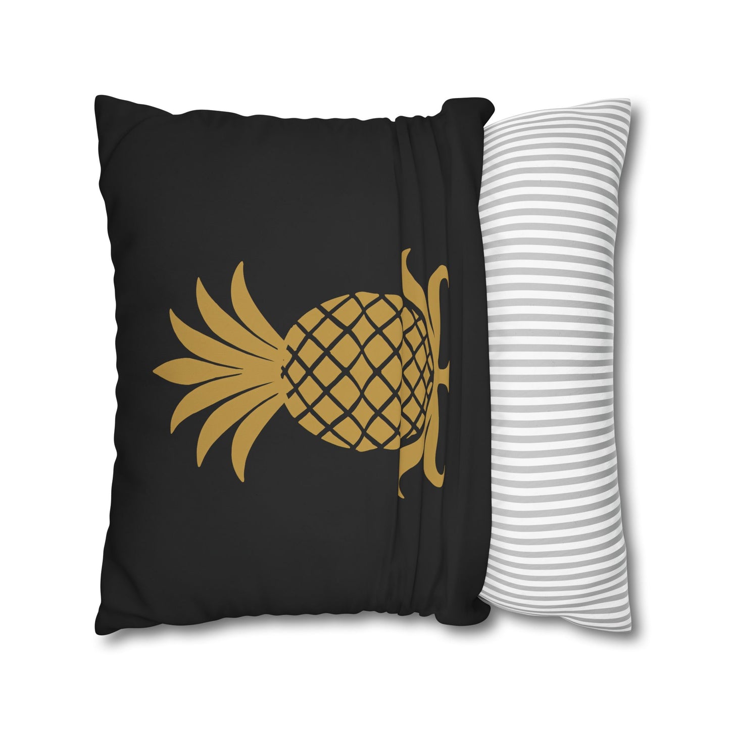 Pineapple Design Throw Pillow, Tropical Home Decor, Couch Cushion, Summer Vibes Pillowcase, Gift for Beach Lovers