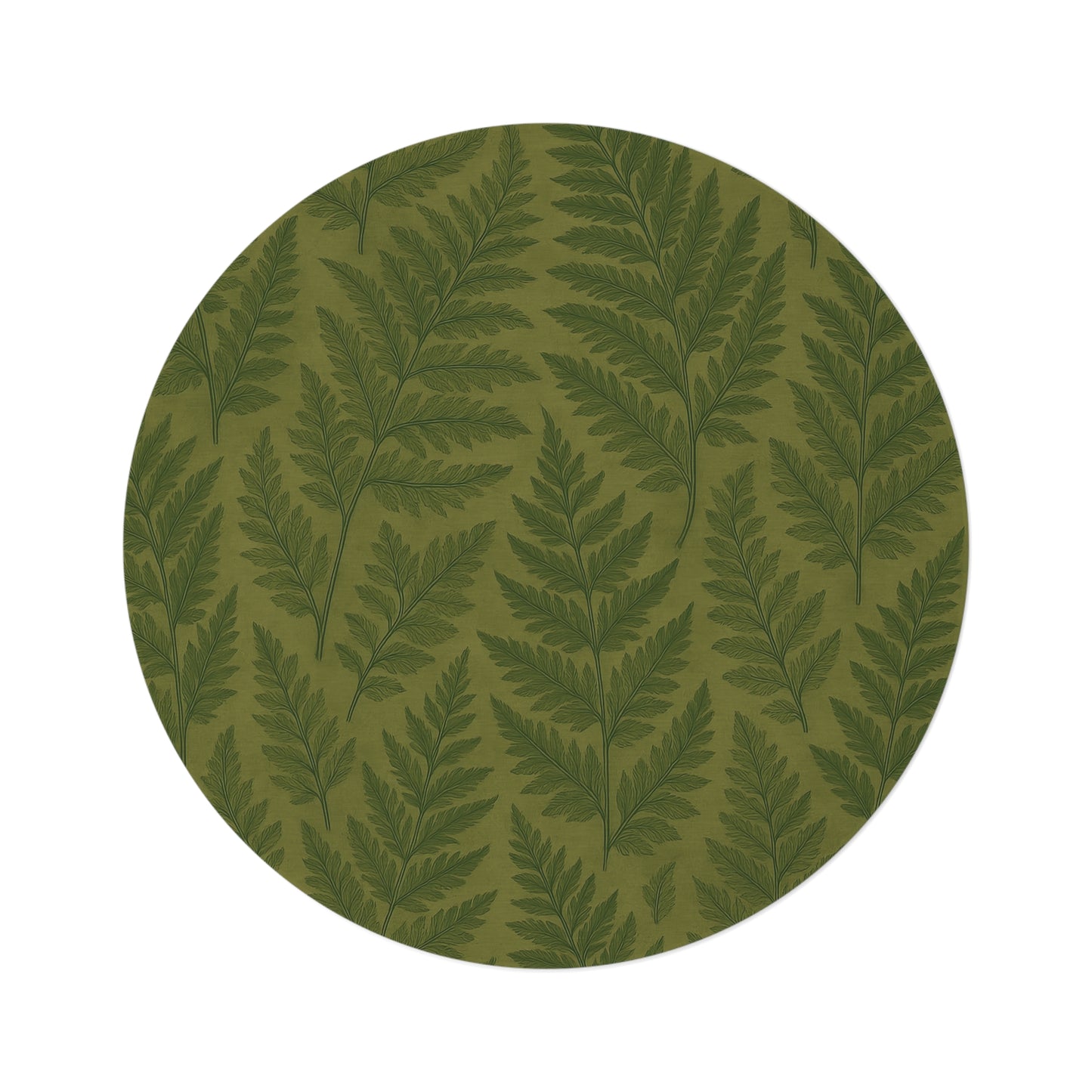 Nature-Inspired Round Rug, Elegant Home Decor, Bohemian Style, Living Room Decor, Eco-Friendly Floor Mat, Gift Idea for All Occasions
