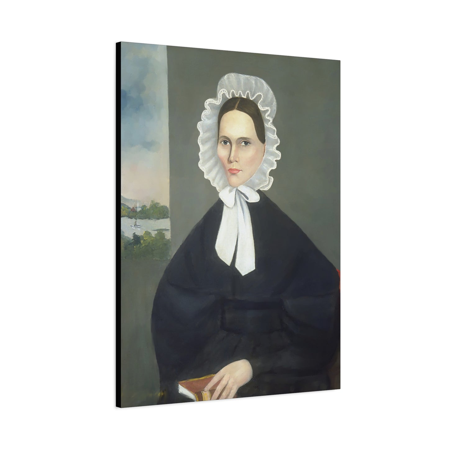 Mrs. Parsons Vintage Art Canvas Print - Elegant Portrait of a Woman in Historical Attire
