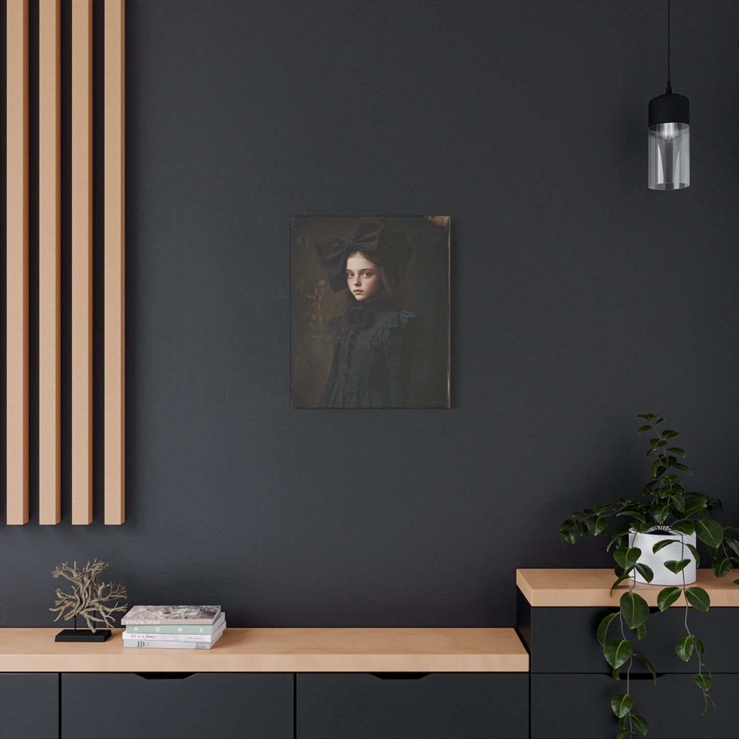 Victorian Gothic Art Canvas Print - Stretched Wall Decor
