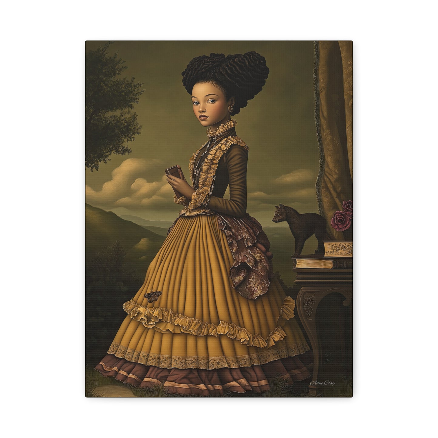 Elegant Art Canvas Print, Home Decor, Gifting, Wall Art, Vintage Style