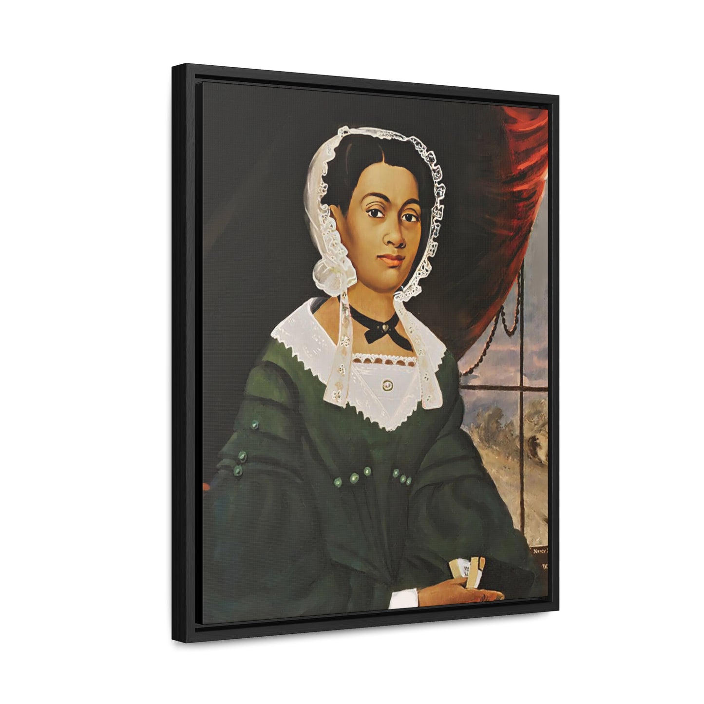 Mrs. Nancy Lawson Gallery Canvas Wraps, Vertical Frame