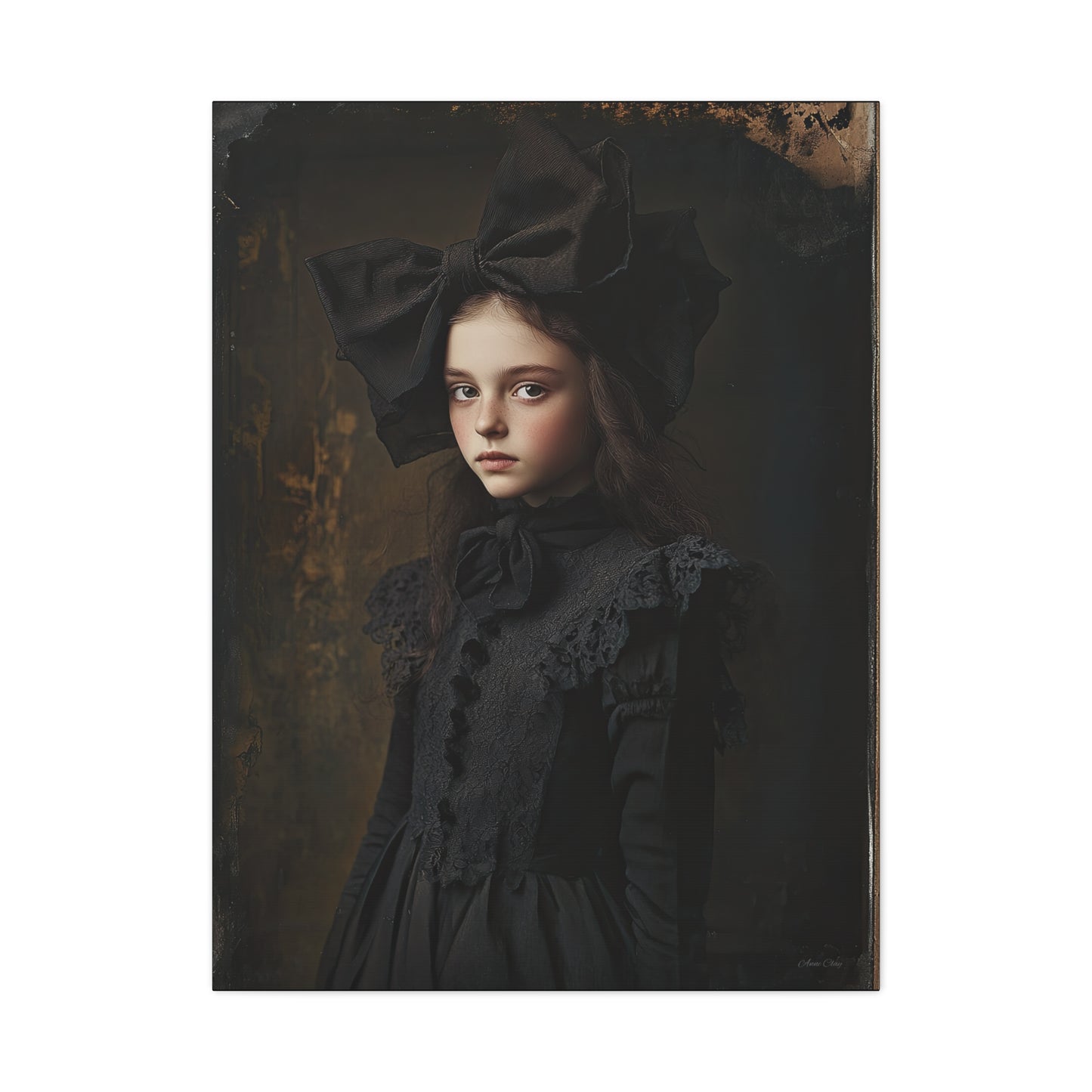 Victorian Gothic Art Canvas Print - Stretched Wall Decor