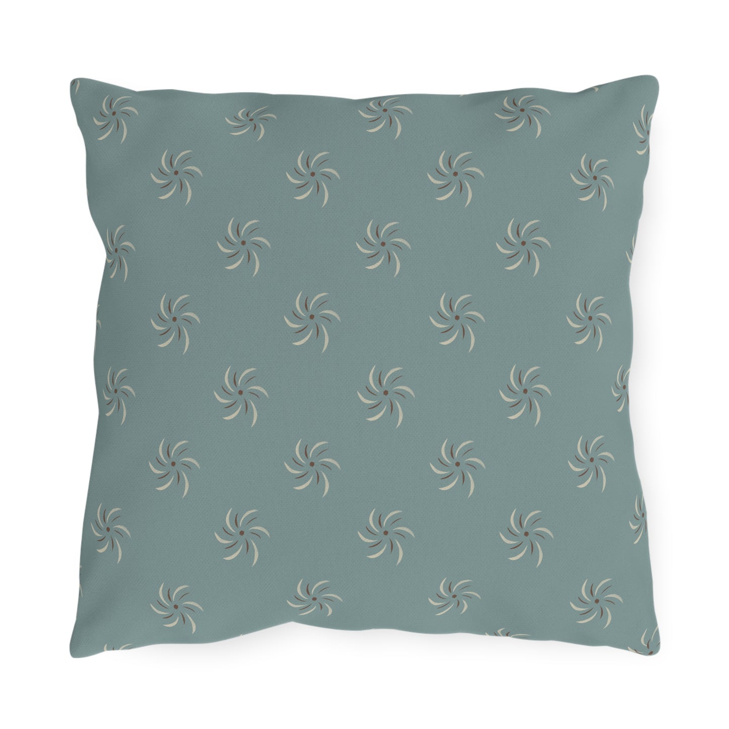 Cozy Outdoor Pillows with Swirl Design - Perfect for Patios and Gardens