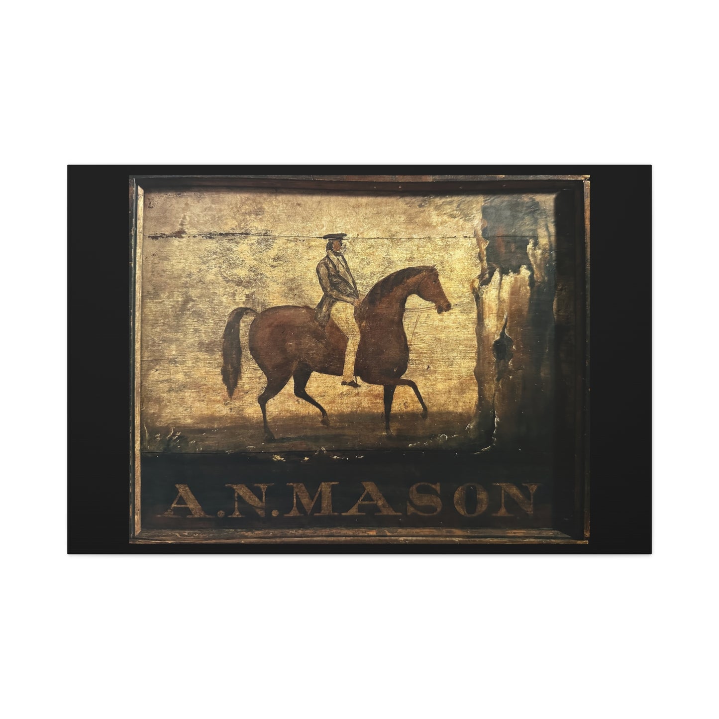 A Mason Matte Canvas, Stretched, 1.25"