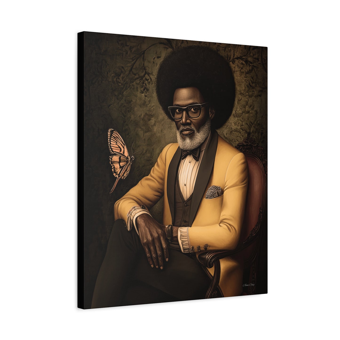 Afro-Victorian Gentleman Portrait | Bellewood Whimsical Historical Art Print
