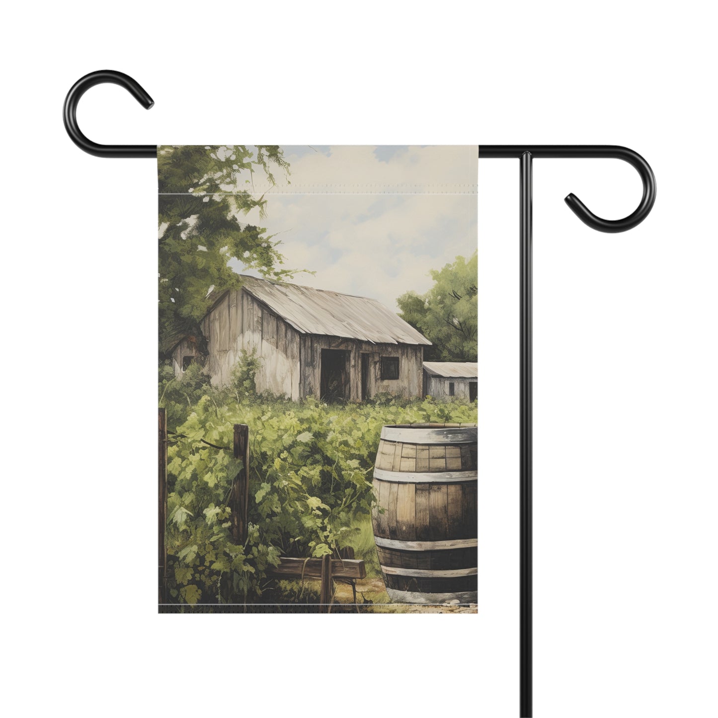 Old Farm Garden & House Banner