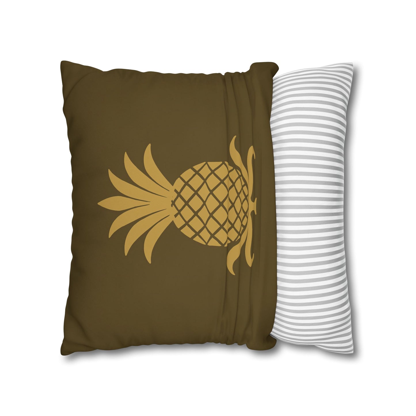 Tropical Pineapple Pillowcase, Home Décor, Summer Vibe, Gift Idea, Tropical Décor, Cozy Living Room, Boho Style Cushion