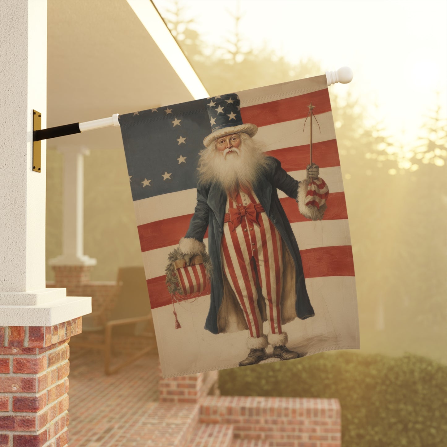 Uncle Sam Garden & House Banner