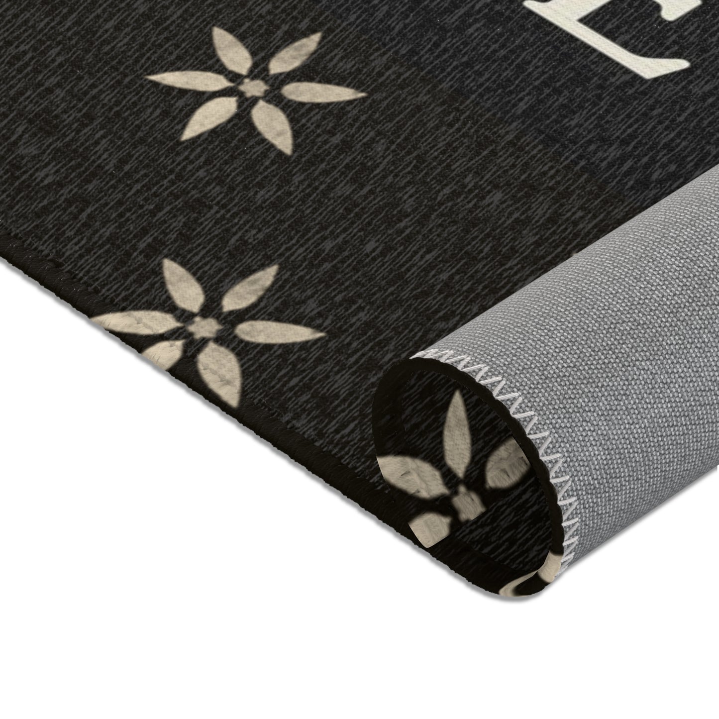 Farm Market Area Rug - Natasha's Apples Peaches Sunflowers Design