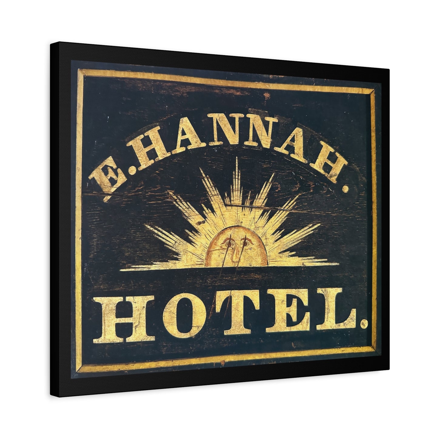 Hannah Hotel Matte Canvas, Stretched, 1.25"