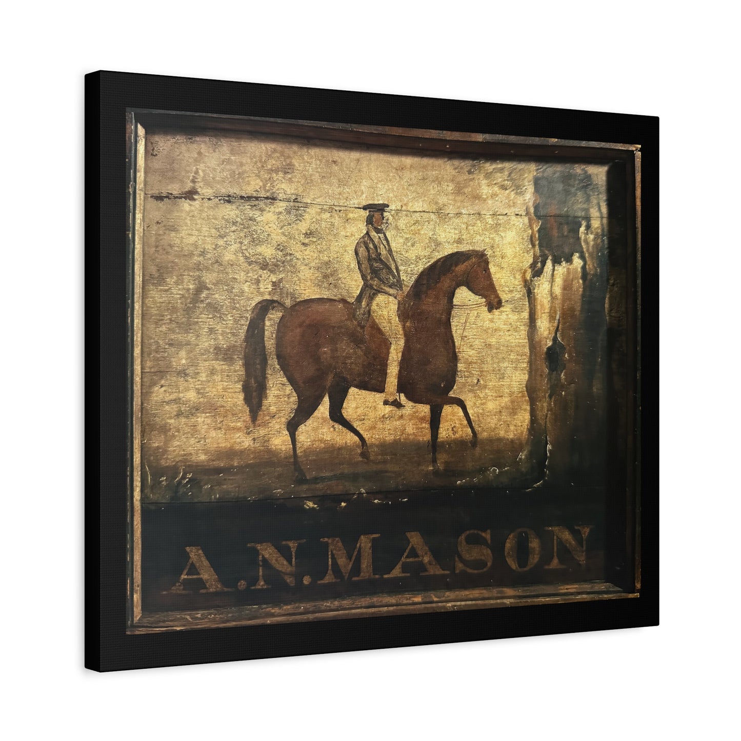 A Mason Matte Canvas, Stretched, 1.25"