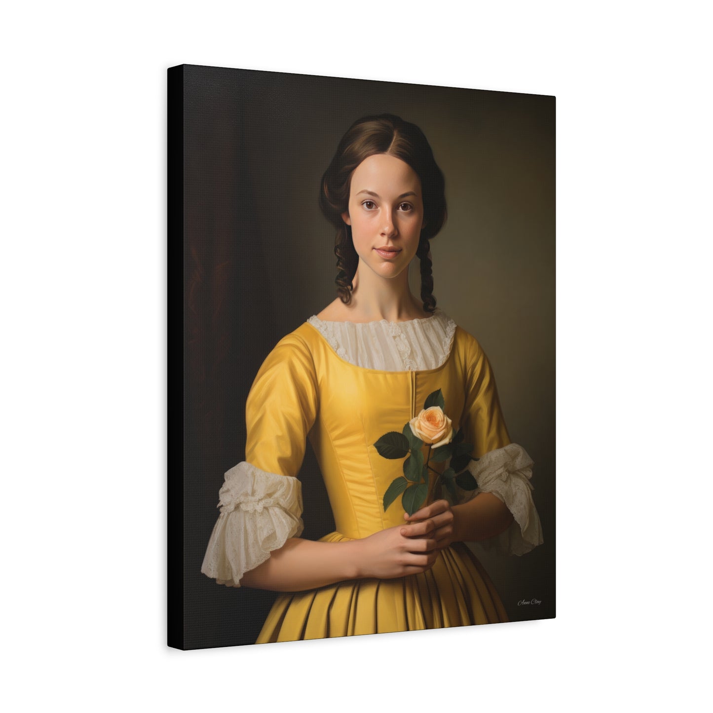Lisbeth Matte Canvas, Stretched, 1.25"