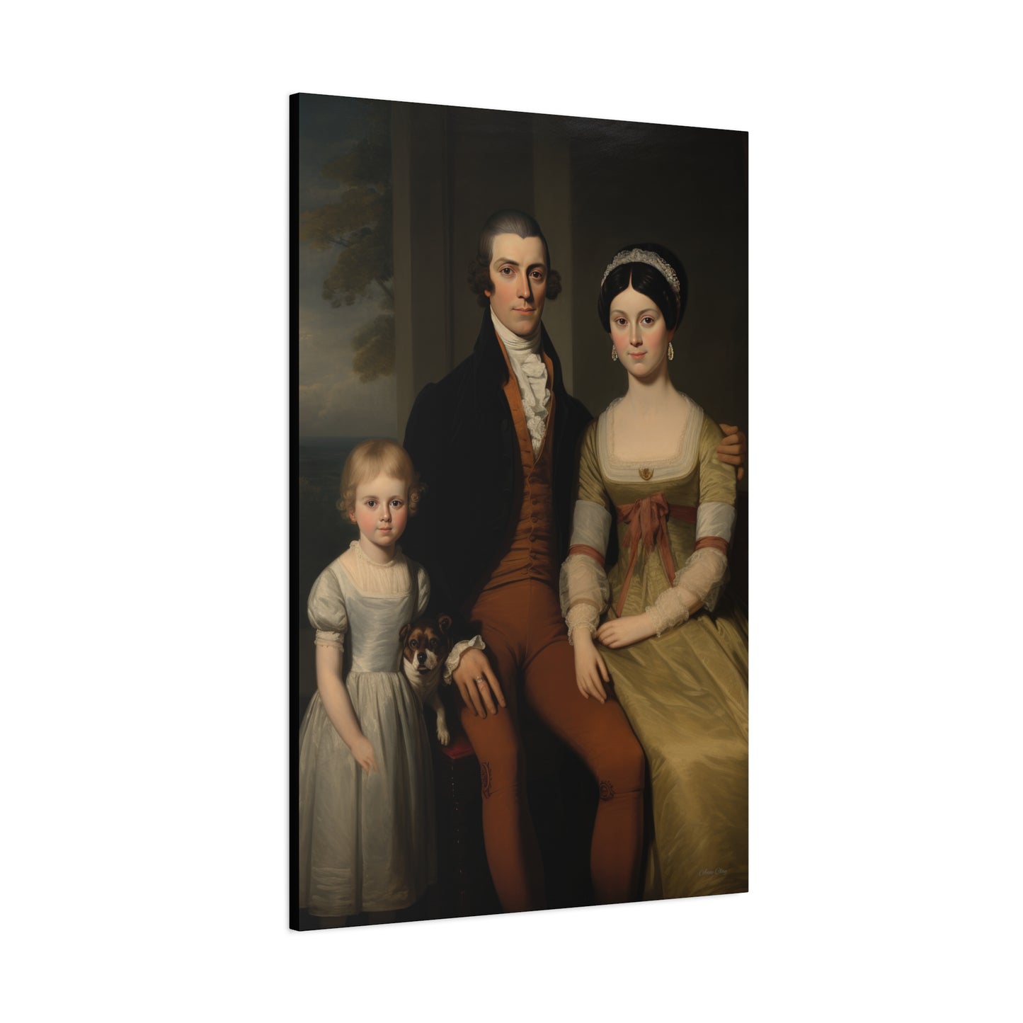 The Field Family Matte Canvas, Stretched, 1.25"