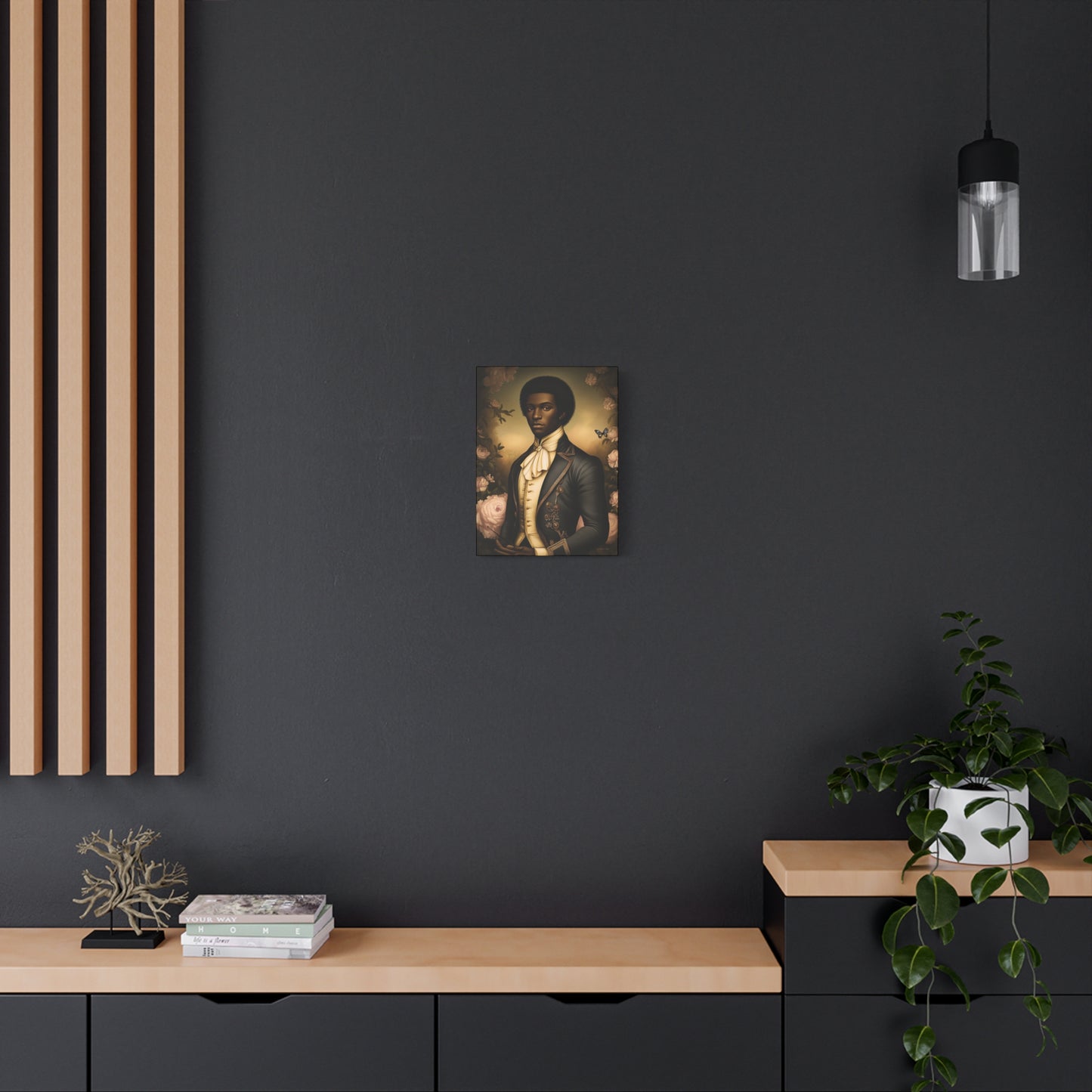 Elias Thorne – 18th Century Black Colonial Portrait | Bellewood Wall Art
