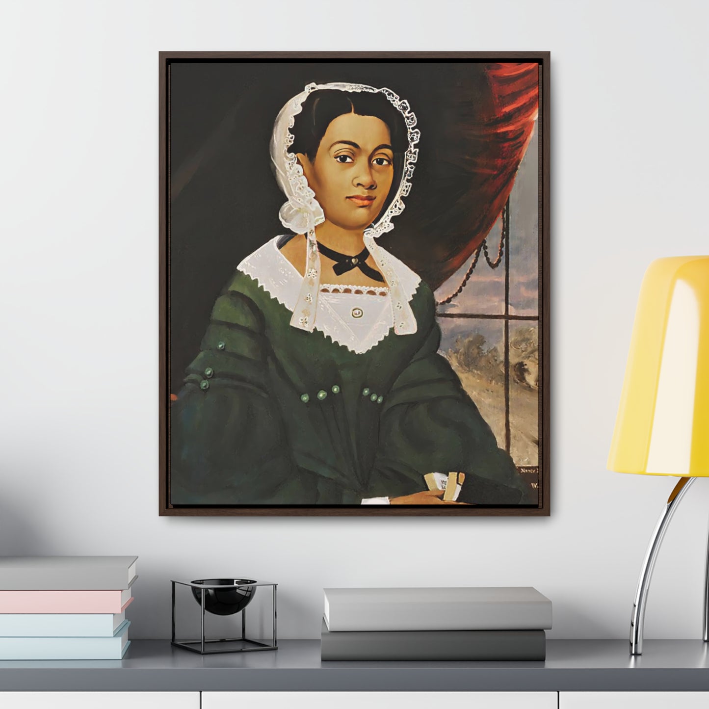 Mrs. Nancy Lawson Gallery Canvas Wraps, Vertical Frame