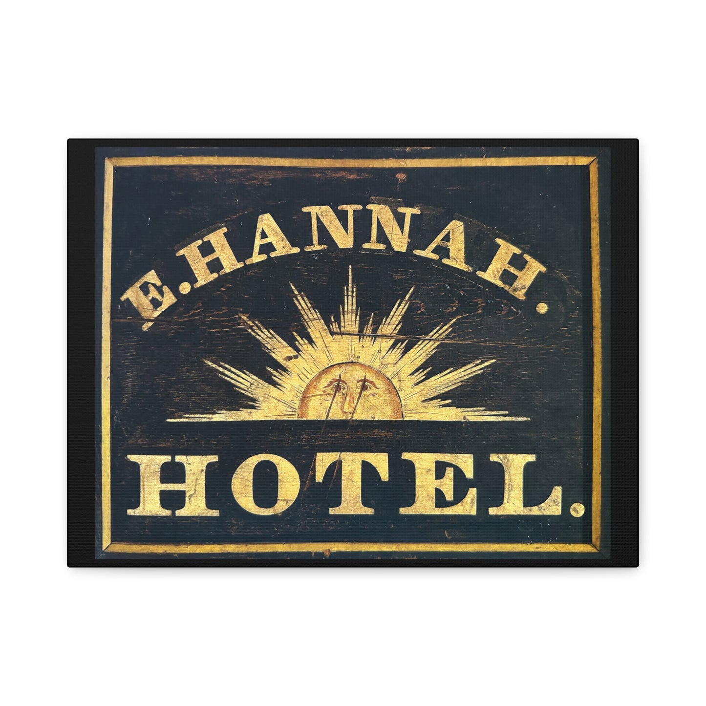 Hannah Hotel Matte Canvas, Stretched, 1.25"