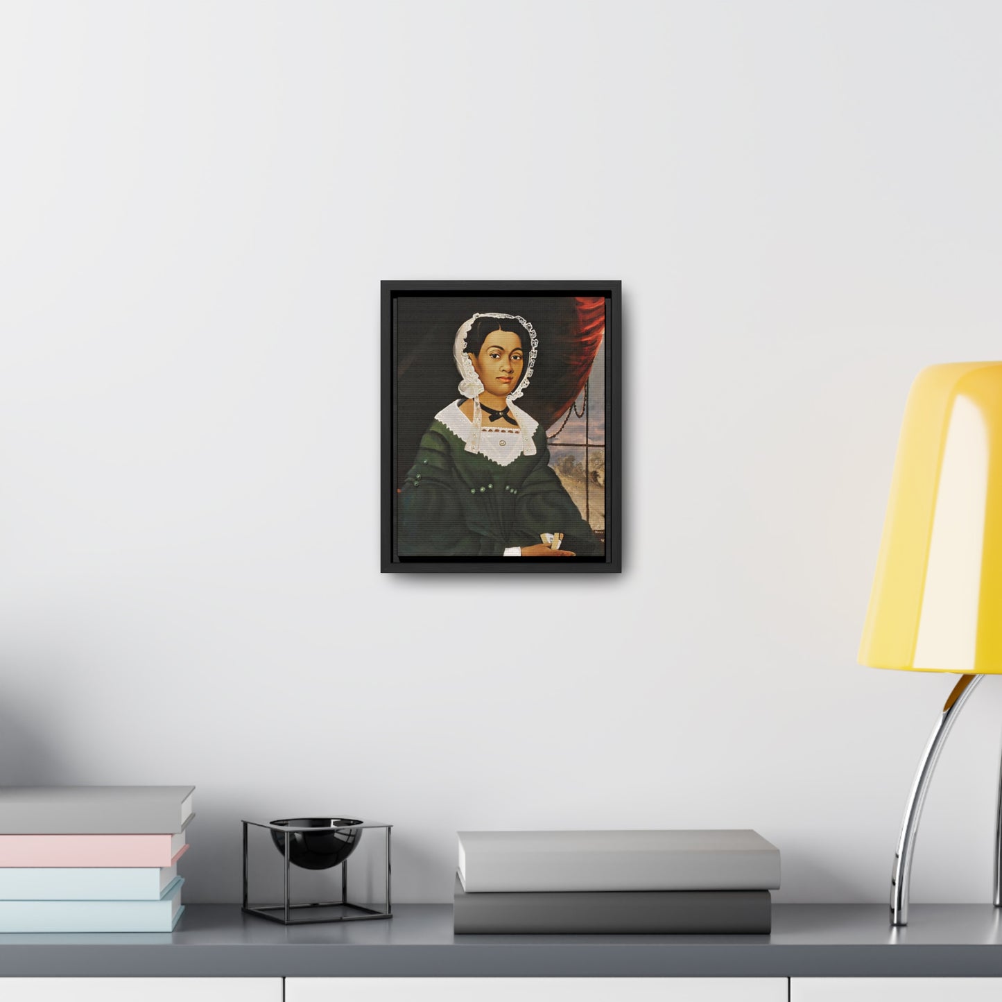 Mrs. Nancy Lawson Gallery Canvas Wraps, Vertical Frame