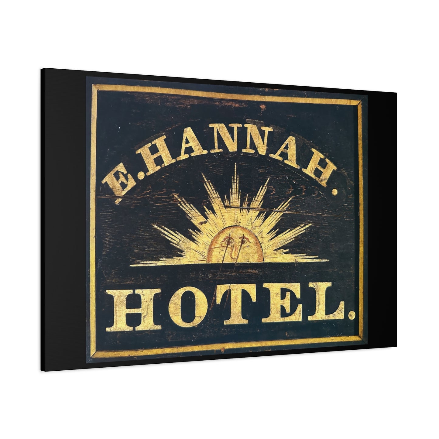 Hannah Hotel Matte Canvas, Stretched, 1.25"