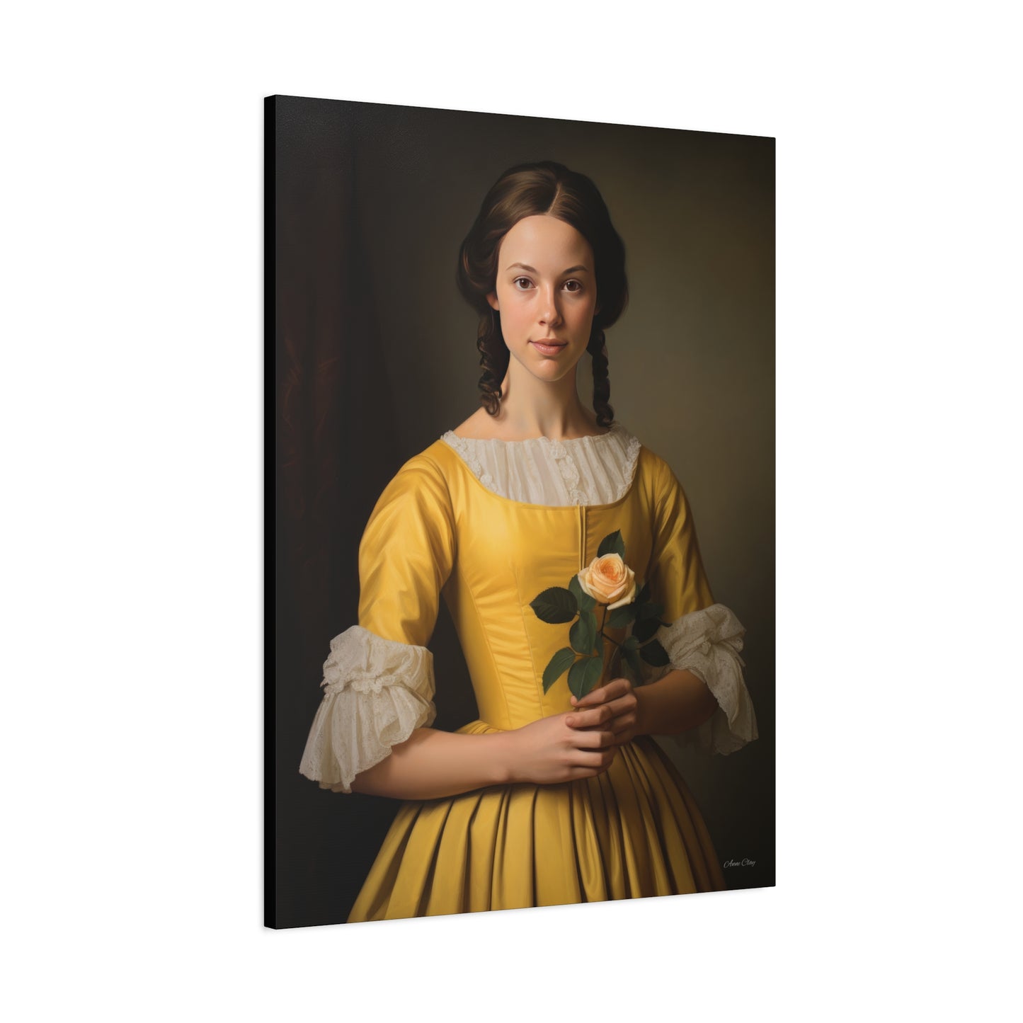 Lisbeth Matte Canvas, Stretched, 1.25"