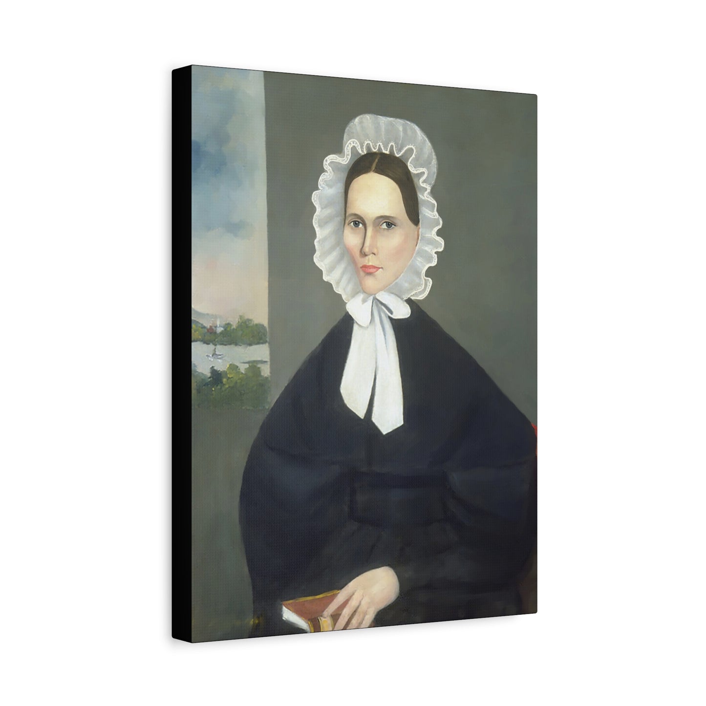 Mrs. Parsons Vintage Art Canvas Print - Elegant Portrait of a Woman in Historical Attire