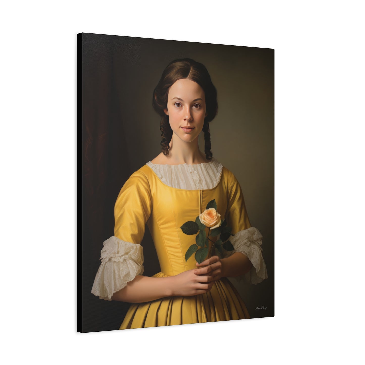 Lisbeth Matte Canvas, Stretched, 1.25"