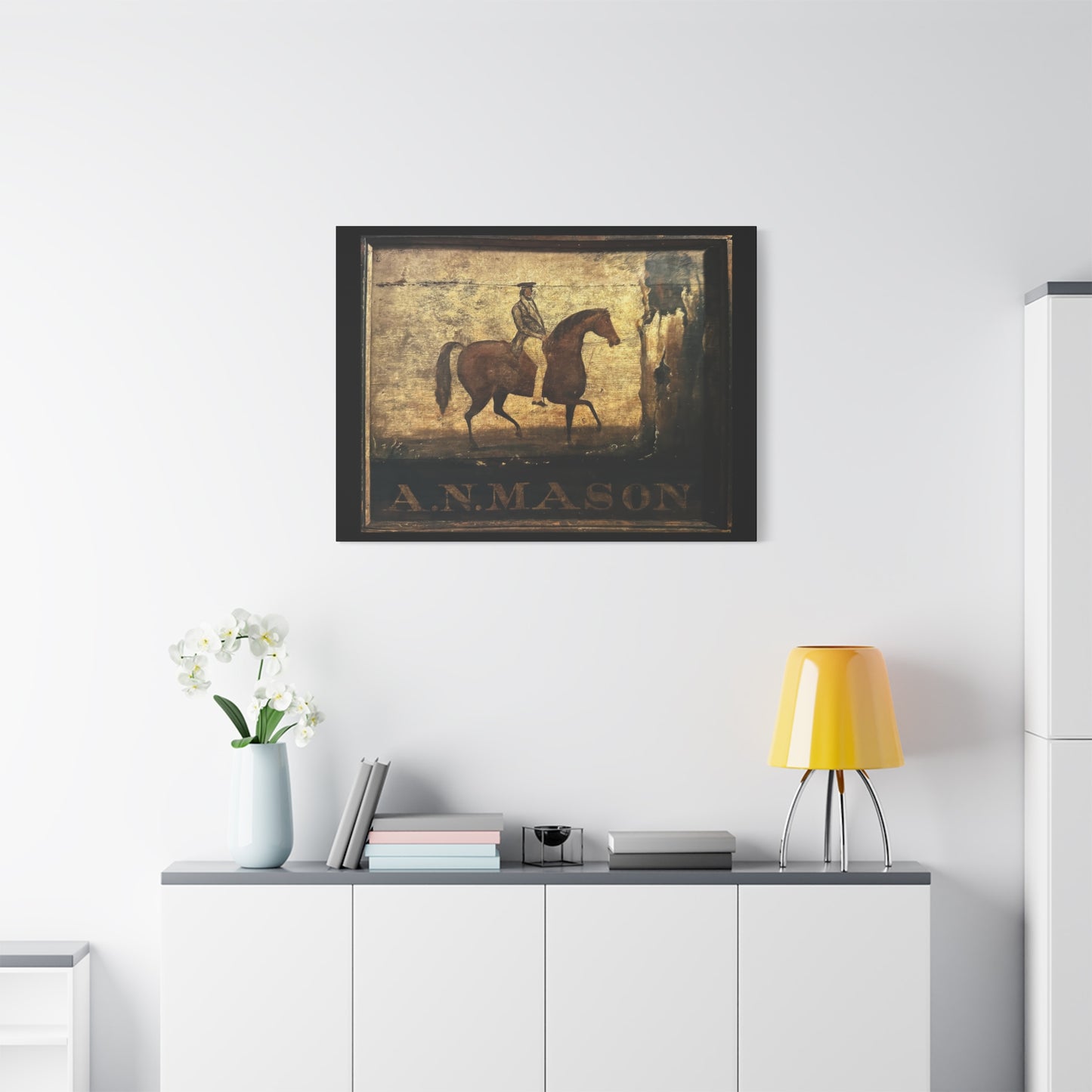 A Mason Matte Canvas, Stretched, 1.25"