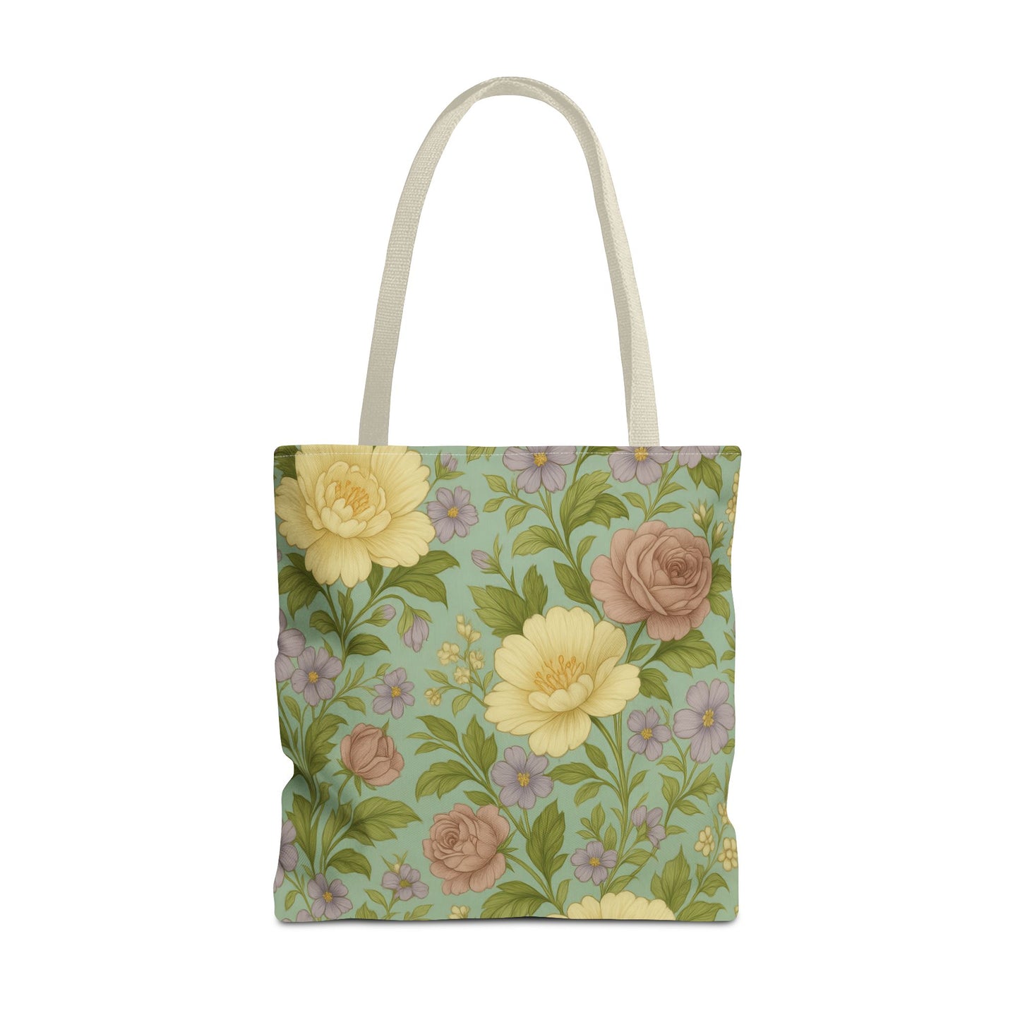 Floral Tote Bag, Eco-Friendly Shopping Bag, Casual Purse, Beach Bag, Gift for Her, Spring Summer Essentials