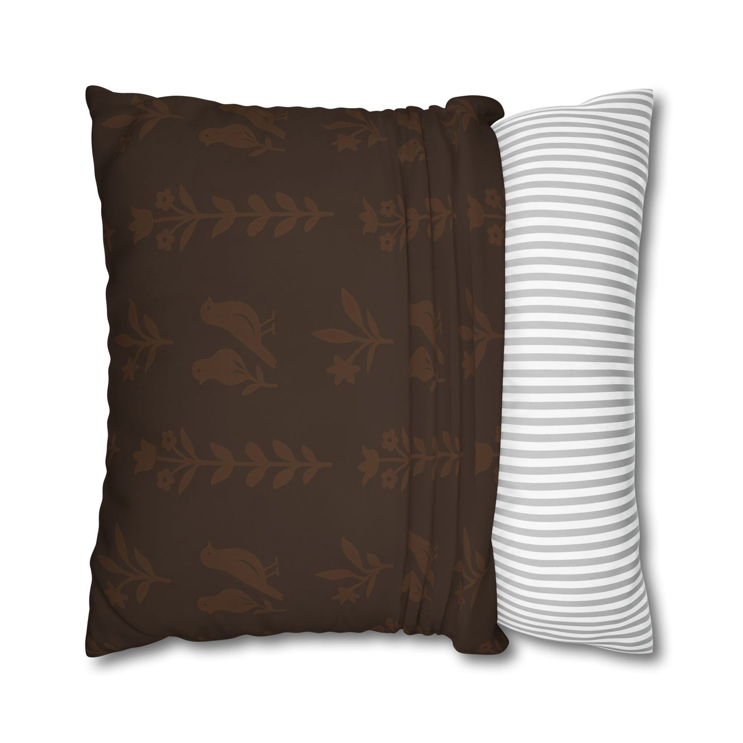 Bohemian Floral Pillowcase, Art Decor Cushion Cover, Cozy Home Accent, Gift for Housewarming, Relaxing Bedroom Decor
