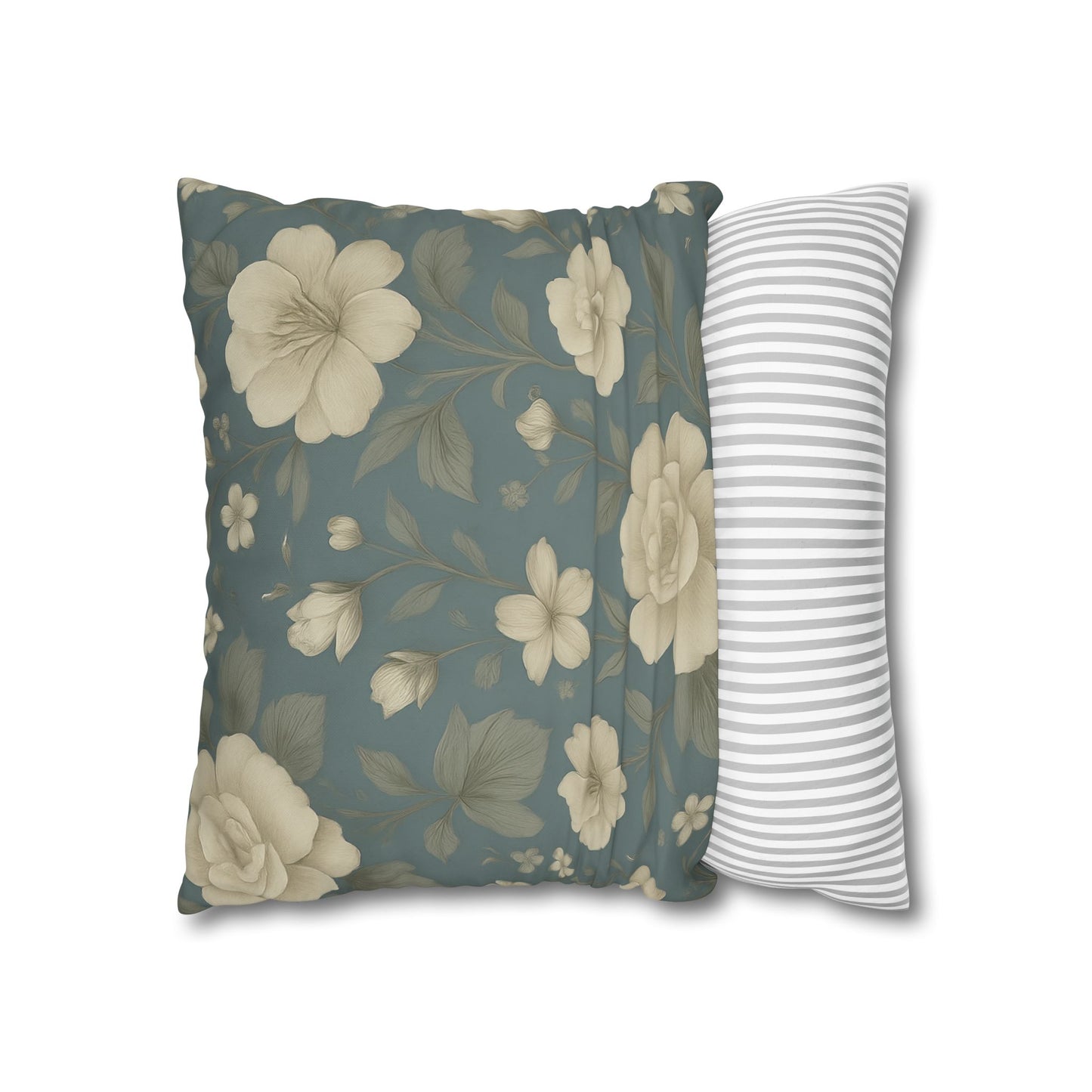 Floral Throw Pillow, Cozy Home Décor, Gift for Her, Vintage Cushion, Living Room Accent, Wedding Decor, Boho Pillows
