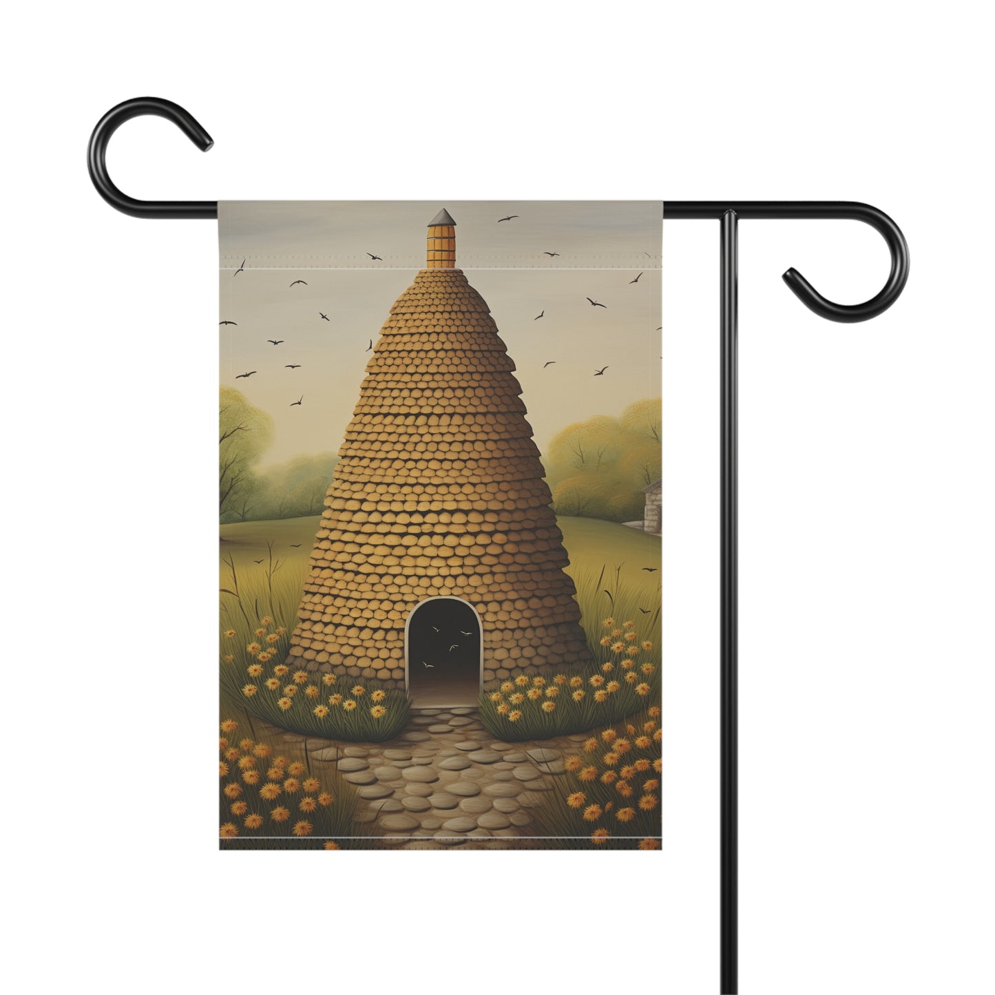 Bee Skep Garden & House Banner